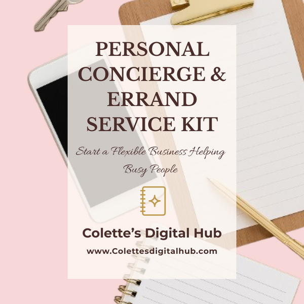 Personal Concierge & Errand Service Starter Kit