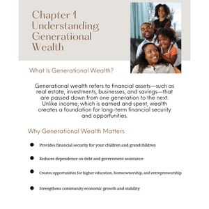 Generational Wealth Building Guide
