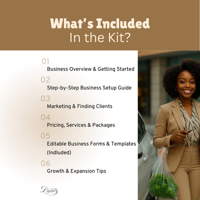 Personal Concierge & Errand Service Starter Kit