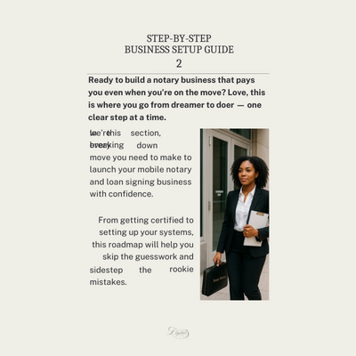 Notary Public and Loan Signing Agent Starter Kit