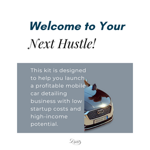 The Gloss Hustle: Mobile Car Cleaning Starter Kit