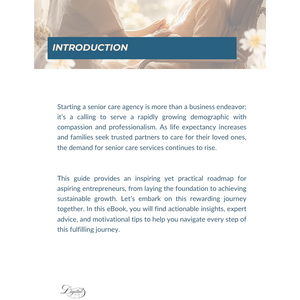 A Guide to Launching Your Senior care Agency