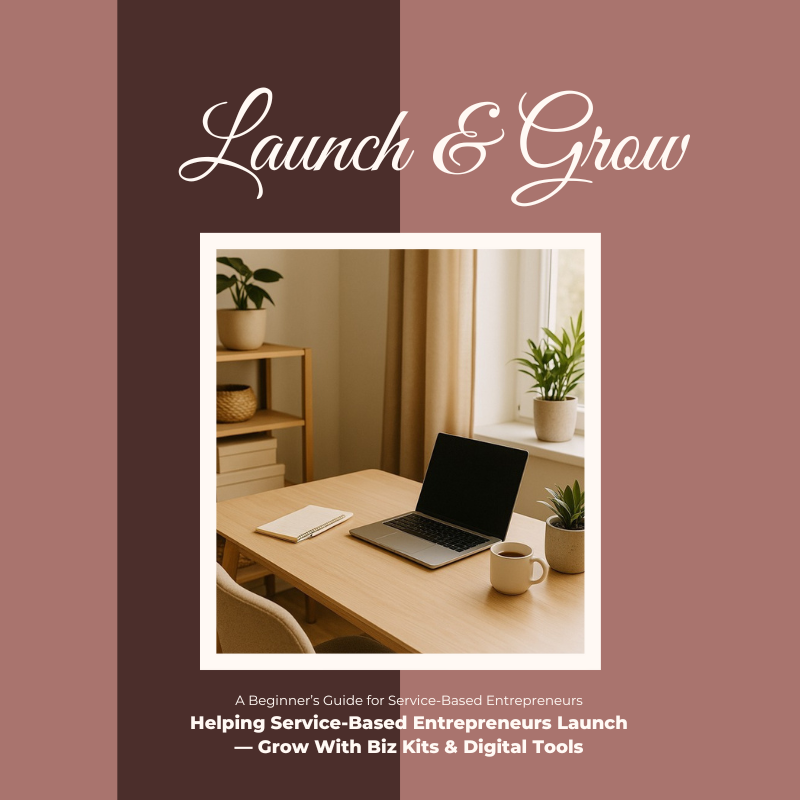 Launch & Grow: A Beginner's Guide for Service-Based Entrepreneurs