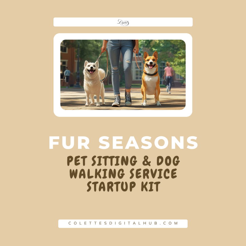 Fur Seasons-Pet sitting & dog walking starter kit