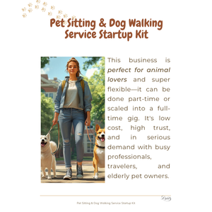 Fur Seasons-Pet sitting & dog walking starter kit