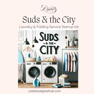 Suds & the City – Your Laundry Startup Kit: